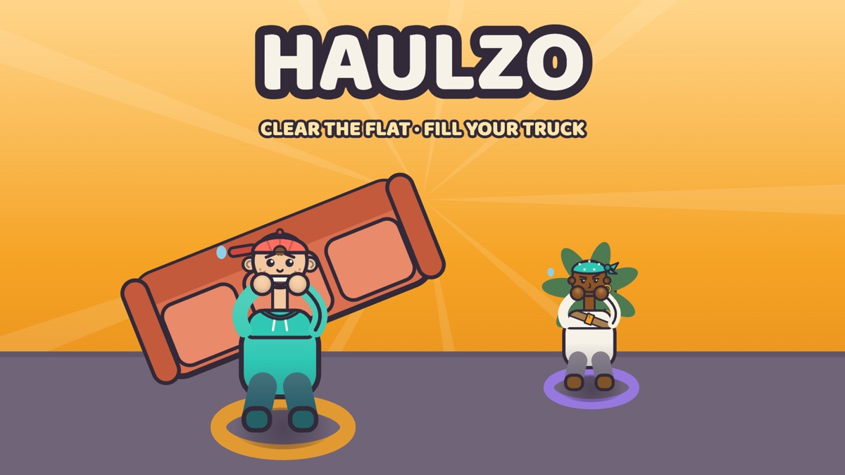 Haulzo — Four movers, one flat, one clock — and the couch you are dragging can have a rival on the other end of it.
