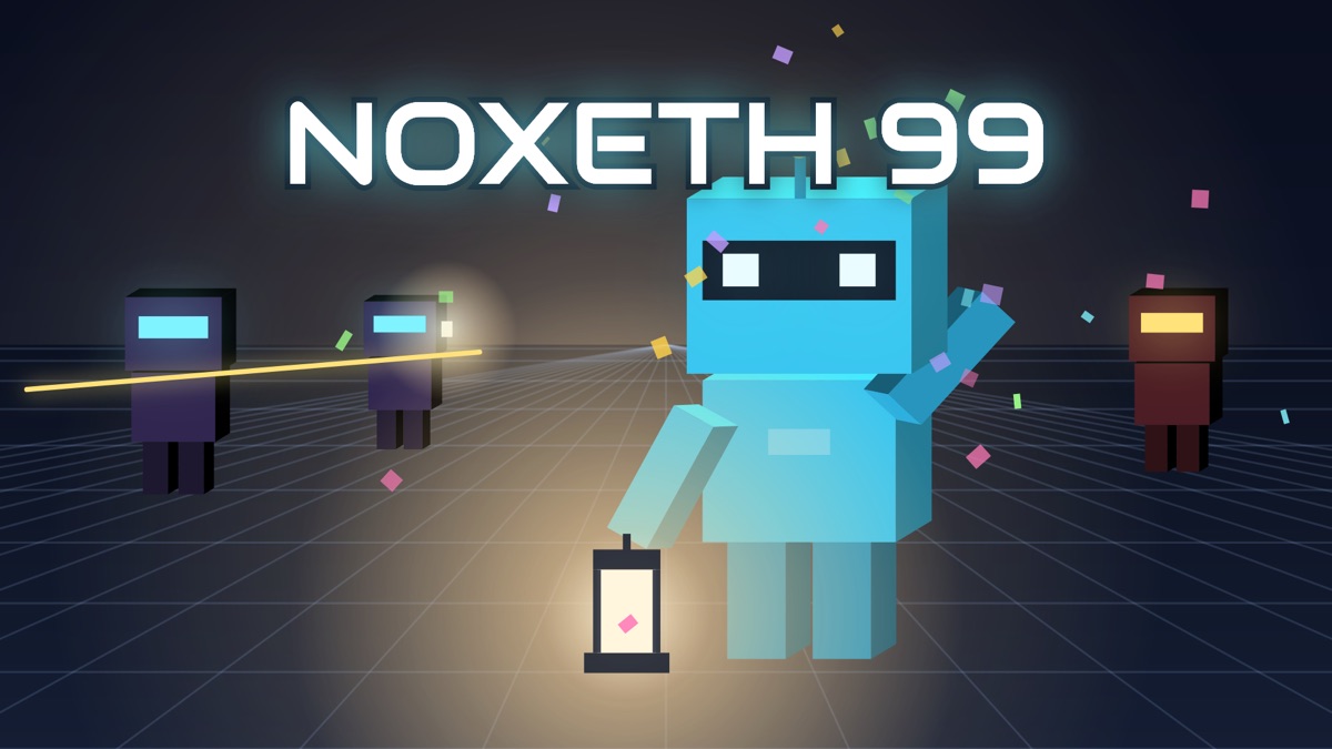 Noxeth 99 — A fast arena FPS against humanlike robots — when the lights go out, your lantern gives you away.
